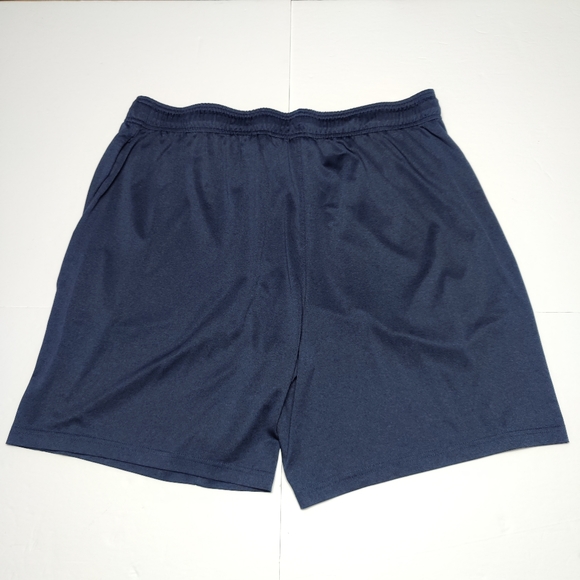 Reebok Athletic / Gym Shorts Navy Size XXL - Picture 6 of 9